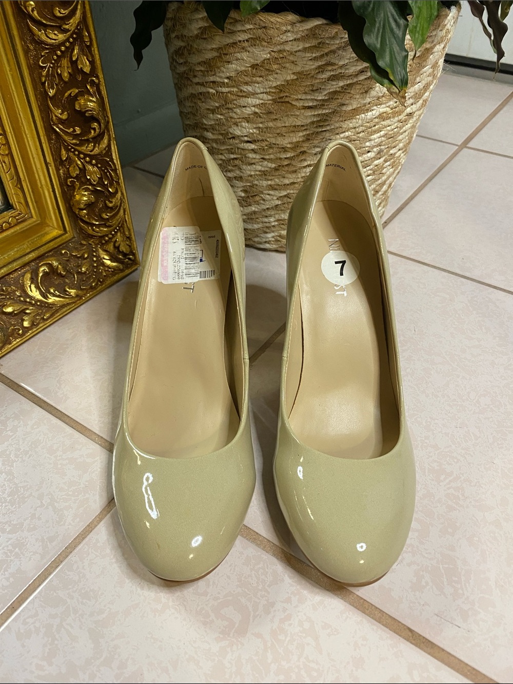 Nine West Women's Patent Round-Toe Pumps